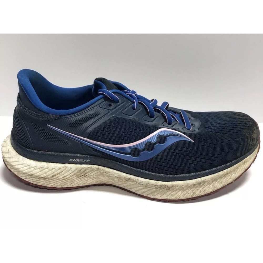 Saucony Women’s Hurricane 23, Blue Running Shoes, Size 10 M.